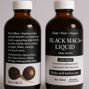 black maca liquid